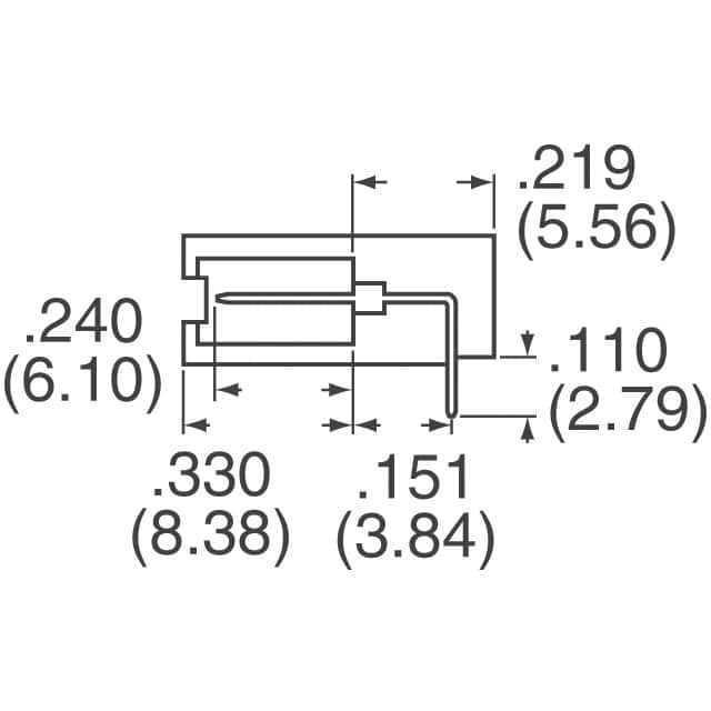 5-103361-3 TE Connectivity AMP Connectors  Headers Male Pins